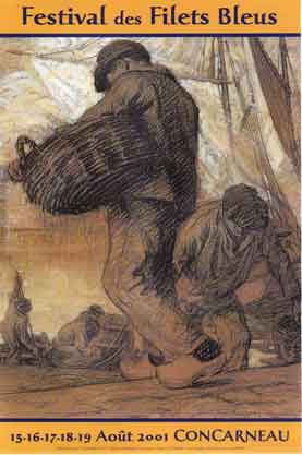 1913 "Pêcheur à Concarneau"