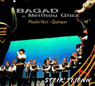 Deuxime CD du bagad ar Meilhou Glaz