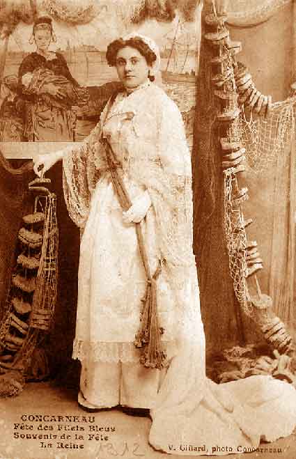 Mélanie Cabellic - Reine des Filets Bleus 1912