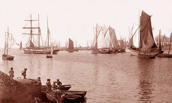 Avant port Concarneau