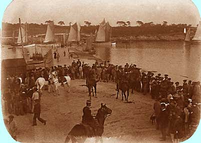 grève du bâtiment à Concarneau