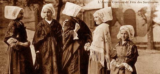 ancien costume des sardinieres